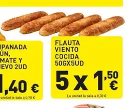 Hiperber Flauta viento cocida oferta