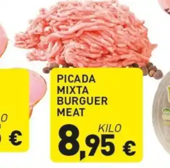 Picada mixta burguer meat