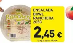 Hiperber Ensalada bowl ranchera oferta