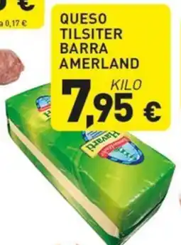 Hiperber AMERLAND Queso tilsiter barra oferta