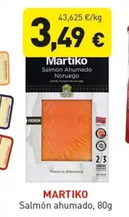 Hiperber MARTIKO Salmón ahumado oferta