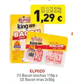 Hiperber ELPOZO Bacon lonchas o Bacon tiras oferta