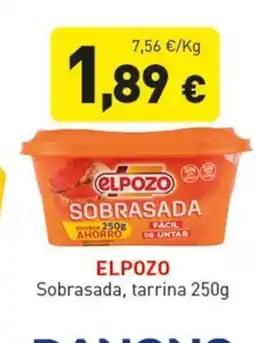 Hiperber ELPOZO Sobrasada, tarrina oferta