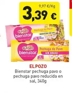 Hiperber ELPOZO Bienstar pechuga pavo o pechuga pavo reducida en sal oferta
