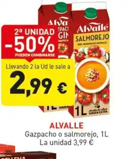Hiperber ALVALLE Gazpacho o salmorejo oferta