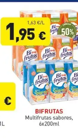 Hiperber BIFRUTAS Multifrutas sabores oferta