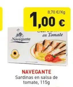 Hiperber NAVEGANTE Sardinas en salsa de tomate oferta
