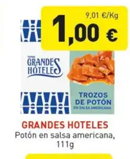 Hiperber GRANDES HOTELES Potón en salsa americana oferta