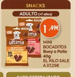 Hiperber Mini bocaditos buey o pollo oferta
