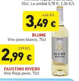 Hiperber BLUME Vino joven blanco oferta
