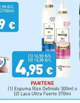 Hiperber PANTENE Espuma Rizo Definido o Laca Ultra Fuerte oferta