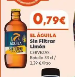 Hiperber EL ÁGUILA Sin Filtrar Limón oferta