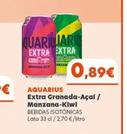 Hiperber AQUARIUS Extra Granada-Açaí / Manzana-Kiwi oferta