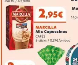 Hiperber MARCILLA Miix capuccinos cafés oferta