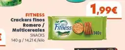 Hiperber FITNESS Crackers finos Romero / Multicereales oferta