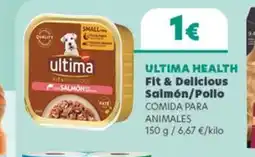 Hiperber ULTIMA HEALTH Fit & Delicious Salmón/Pollo Comida Para Animales oferta