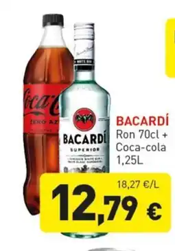 Hiperber BACARDÍ Ron + Coca Cola oferta