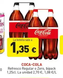 Hiperber COCA-COLA Refresco Regular o Zero oferta