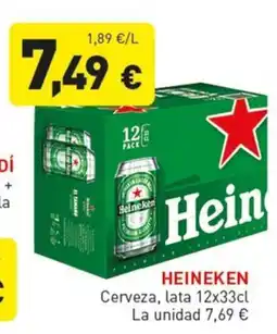 Hiperber HEINEKEN Cerveza, lata oferta