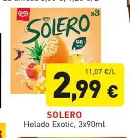 Hiperber SOLERO Helado Exotic oferta
