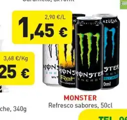 Hiperber MONSTER Refresco sabores oferta