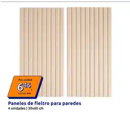 Action Paneles de fieltro para paredes oferta