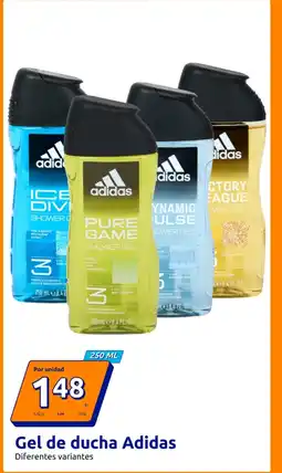 Action ADIDAS Gel de ducha oferta