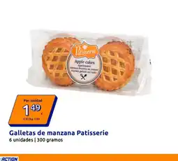 Action Galletas de manzana Patisserie oferta