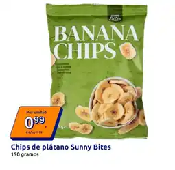 Action Chips de plátano Sunny Bites oferta