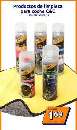 Action C&C Productos de limpieza para coche oferta