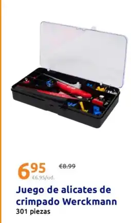Action Juego de alicates de crimpado Werckmann 301 piezas oferta