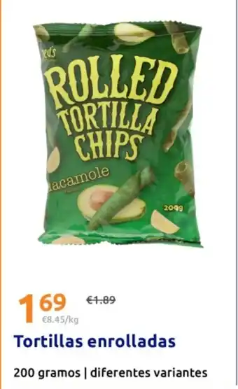 Action Tortillas enrolladas oferta