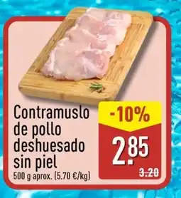 ALDI Contramuslo de pollo deshuesado sin piel oferta