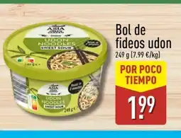 ALDI Bol de fideos udon oferta