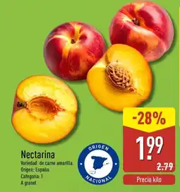 ALDI Nectarina oferta