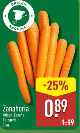 ALDI Zanahoria oferta