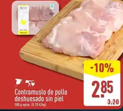 ALDI Contramuslo de pollo deshuesado sin piel oferta