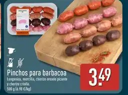 ALDI Pinchos para barbacoa oferta