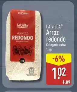 ALDI LA VILLA Arroz redondo oferta