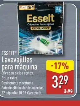 ALDI ESSELT Lavavajillas para máquina oferta