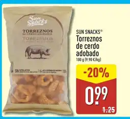 ALDI SUN SNACKS Torreznos de cerdo adobado oferta