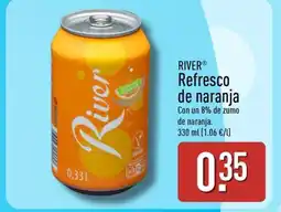 ALDI RIVER Refresco de naranja oferta