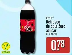 ALDI RIVER Refresco de cola Zero azúcar oferta