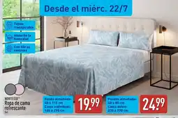 ALDI NOVITESSE Ropa de cama refrescante oferta