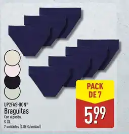 ALDI UP2FASHION Braguitas oferta