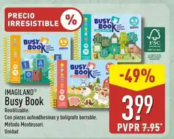 ALDI IMAGILAND Busy Book oferta