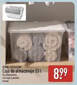 ALDI HOME CREATION Caja de almacenaje oferta