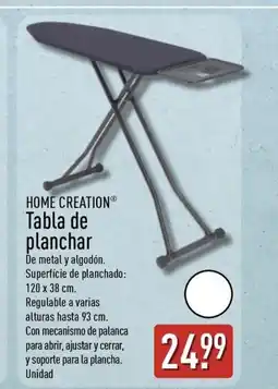 ALDI HOME CREATION®Tabla de planchar oferta