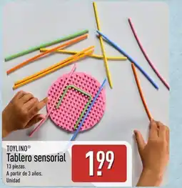 ALDI TOYLINO Tablero sensorial oferta