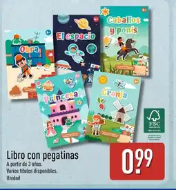 ALDI Libro con pegatinas oferta